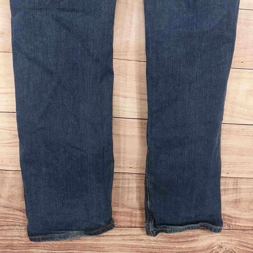 Levis 541 Jeans Mens 38x34 Blue Medium Wash Athletic Taper Stretch Denim Pants